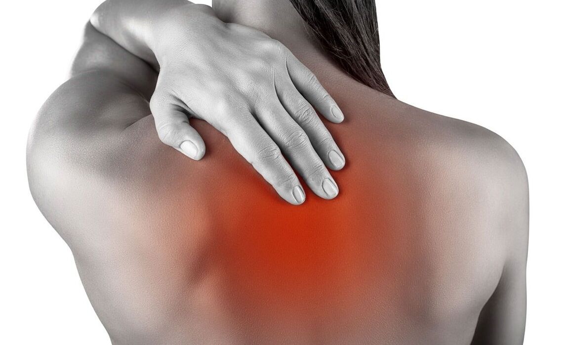 Lokalizacija bolova u leđima karakteristična je za osteohondrozu torakalne kralježnice